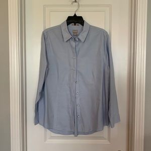 Beautiful Chico’s Blouse with Pearl Accents